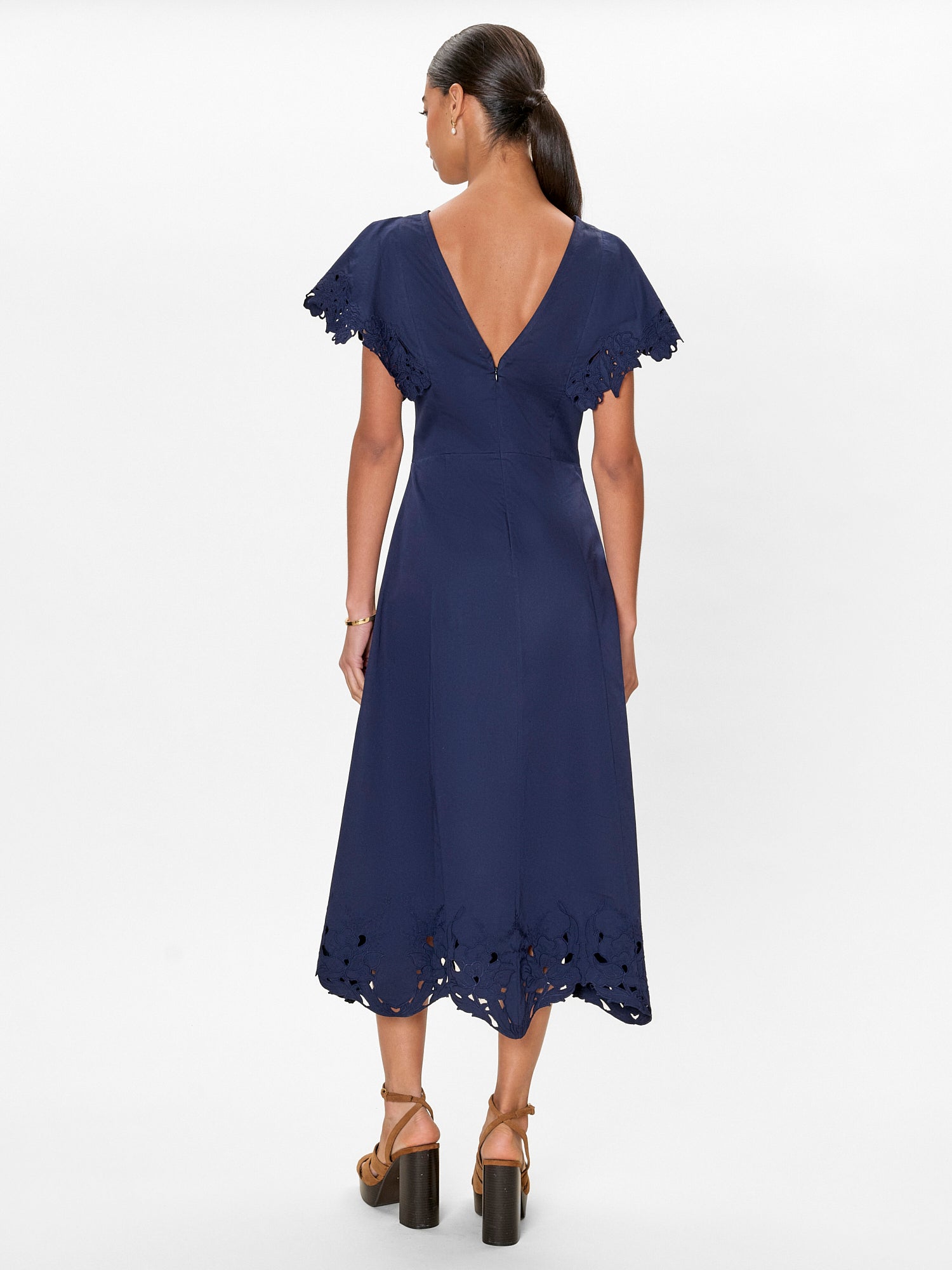 Rachelle Dress in Maritime Blue by Rebecca Taylor