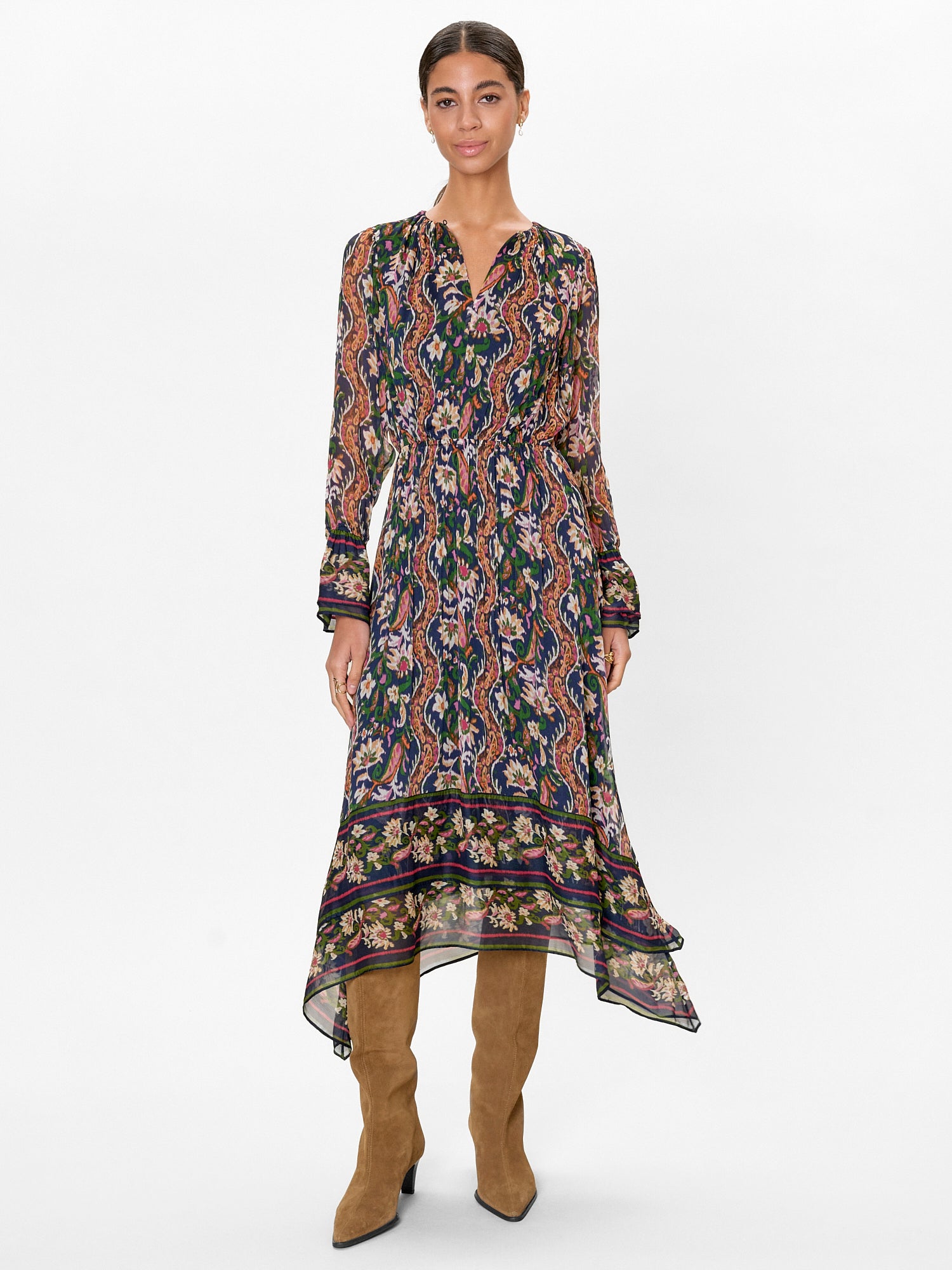 Women's Isha Long Sleeve Dress Women's Isha Long Sleeve Dress