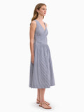 Joselene Poplin Wrap Dress