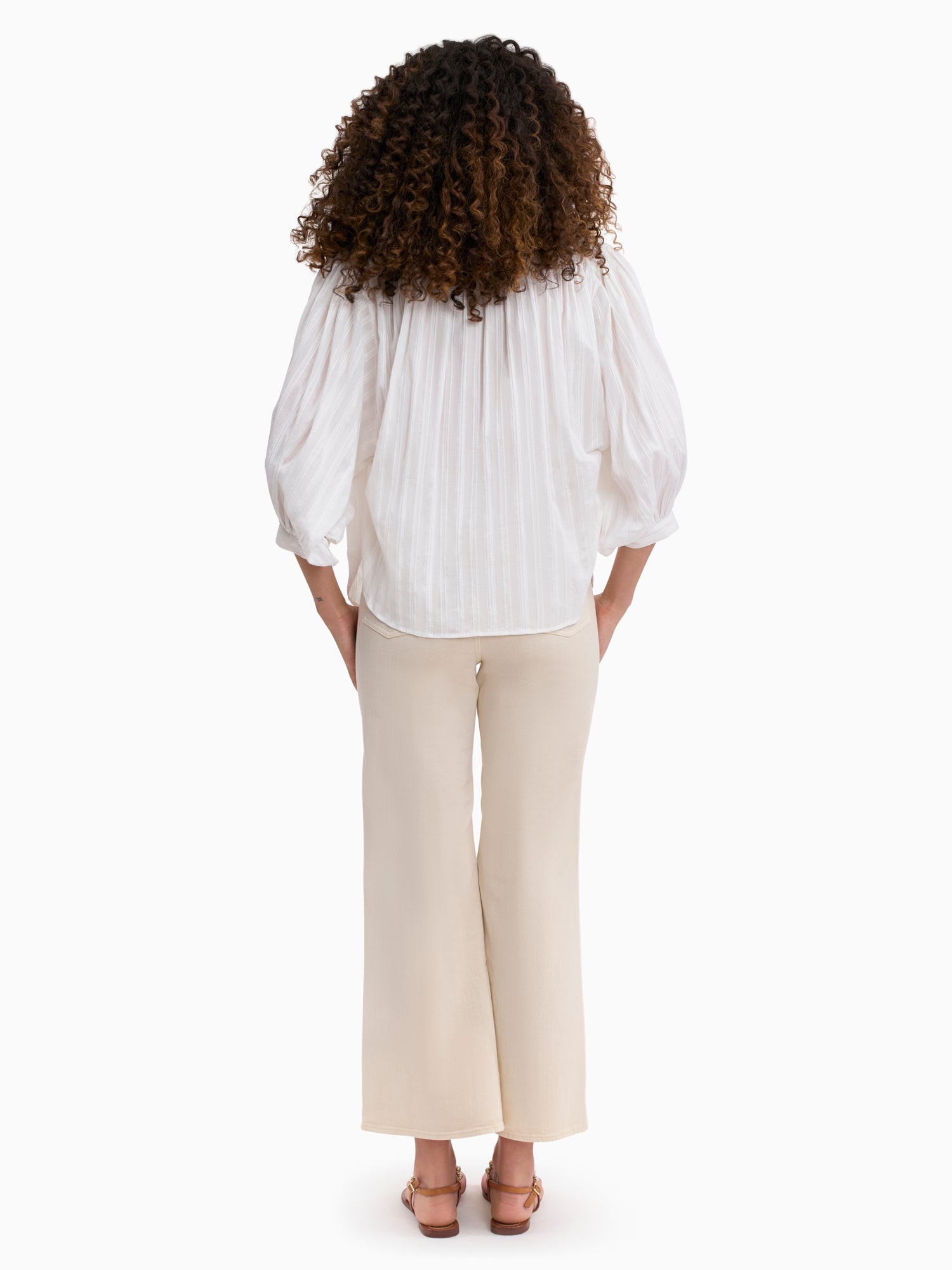 Marianne Blouse in Ivory by Rebecca Taylor