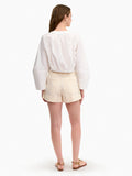 Brielle Cropped Poplin Top
