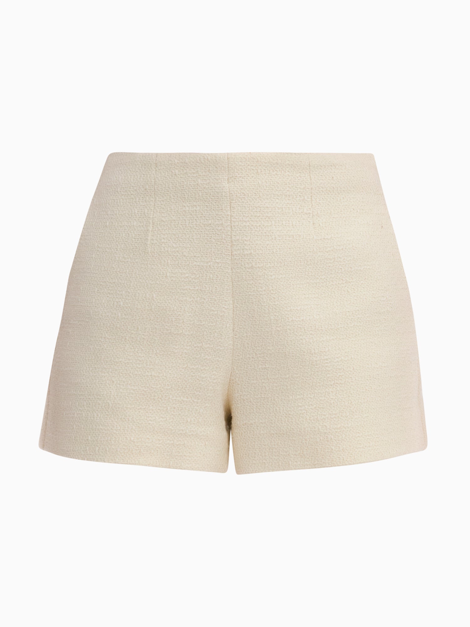 Margot Tweed Short in Cream by Rebecca Taylor