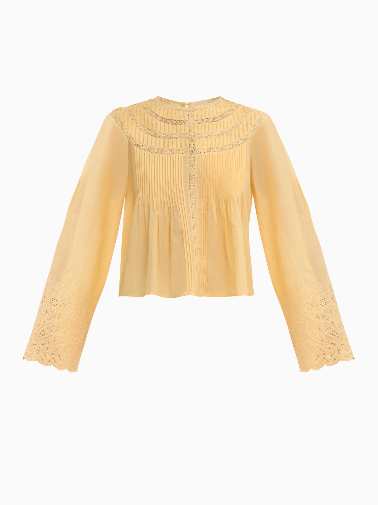 Sabine Blouse in Daisy Yellow by Rebecca Taylor