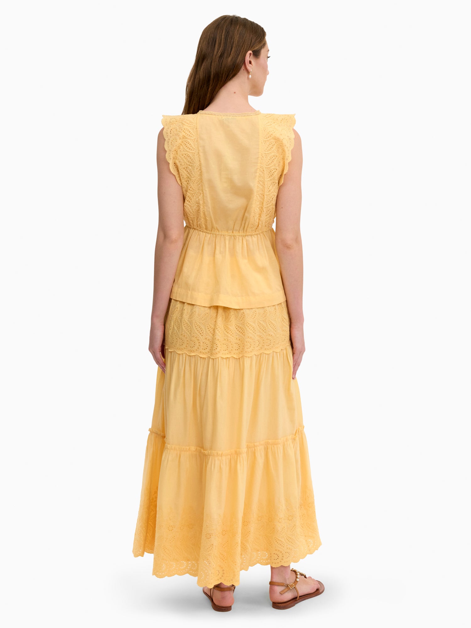 Sabine Top in Daisy Yellow by Rebecca Taylor