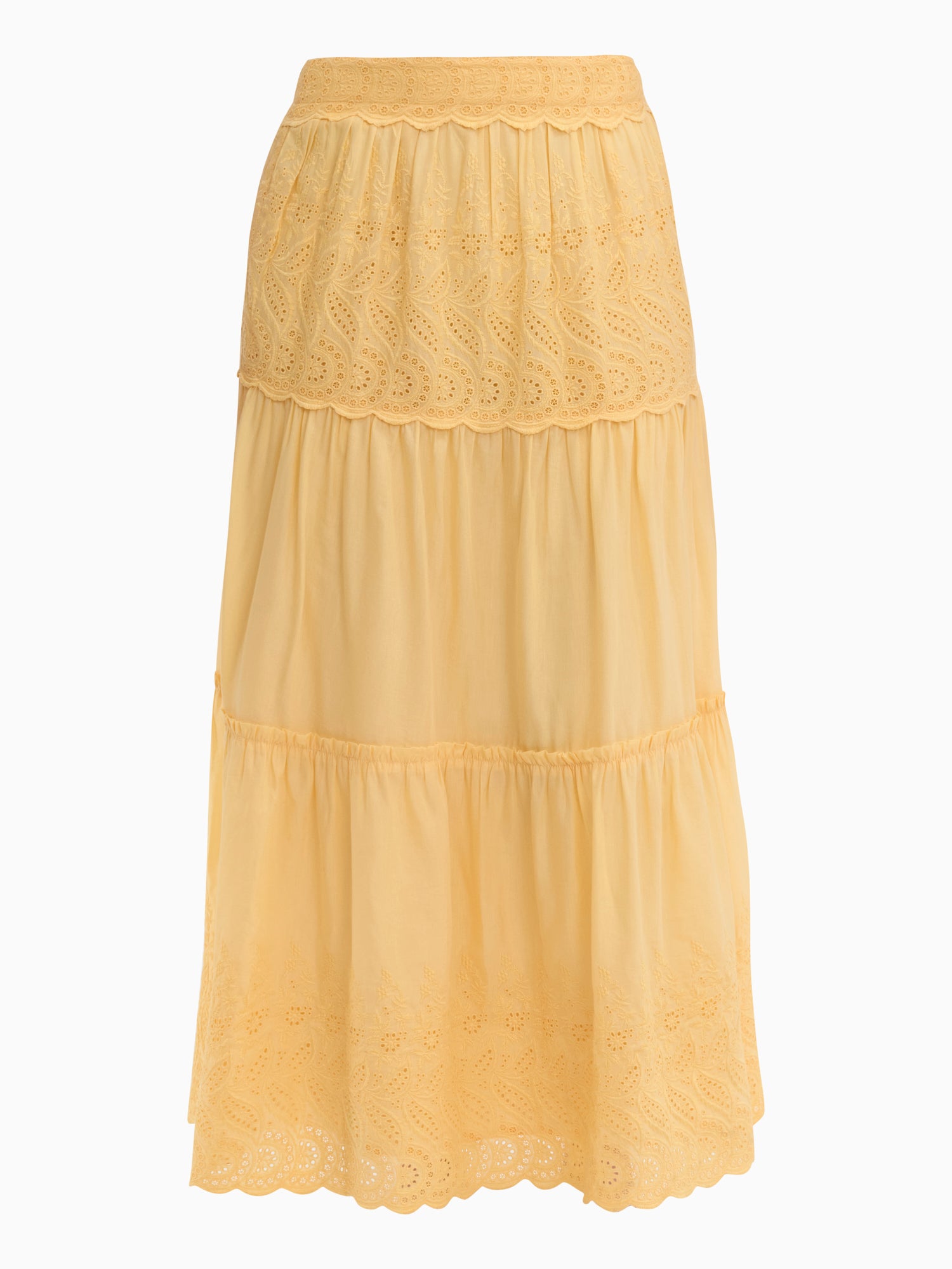 Sabine Skirt in Daisy Yellow by Rebecca Taylor