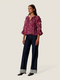 Brooke Ruffle Bubble Top
