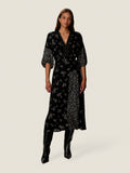 Poppy Print Mix Dress