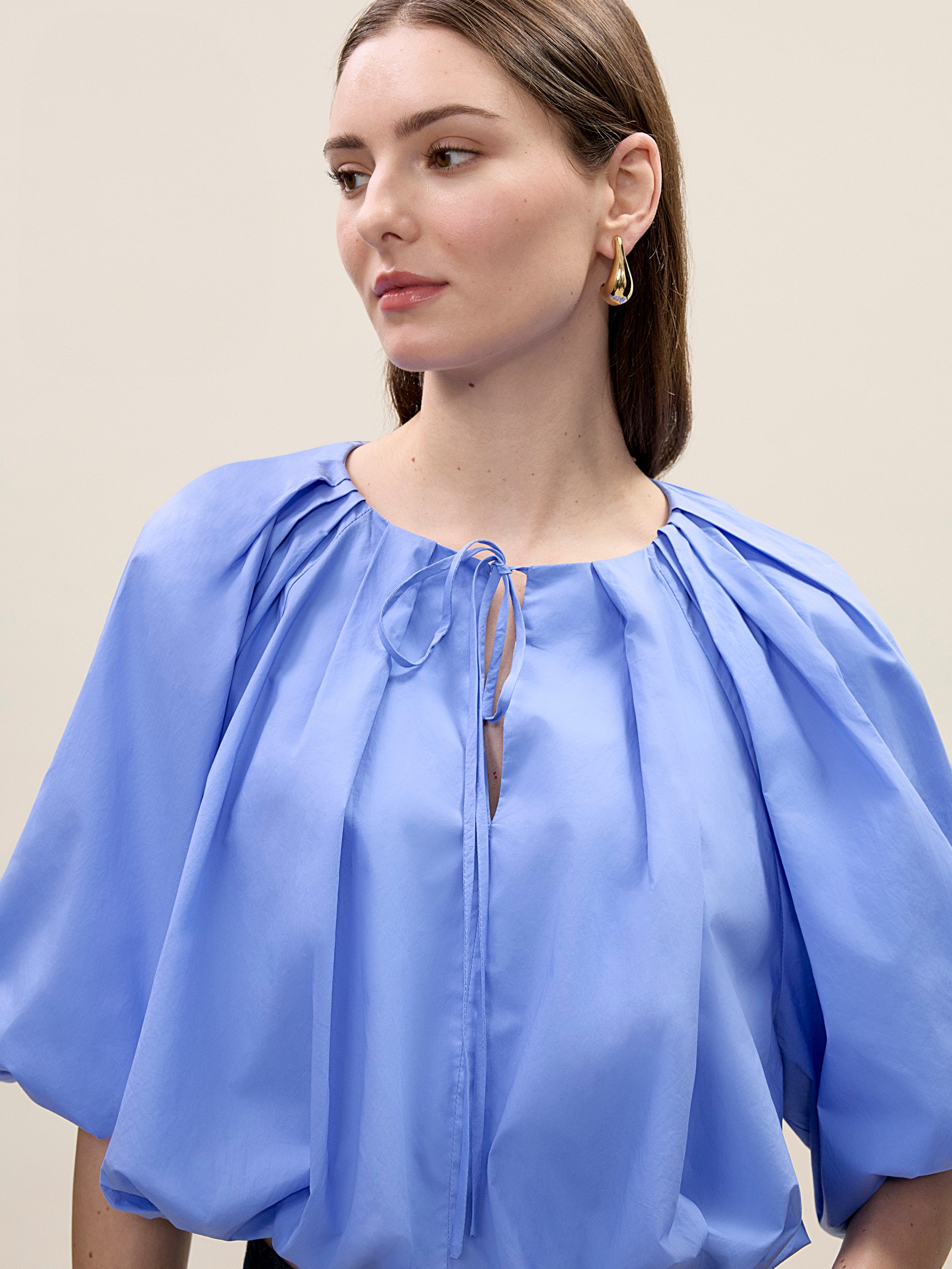 Yara Bubble Top in Bluebell by Rebecca Taylor