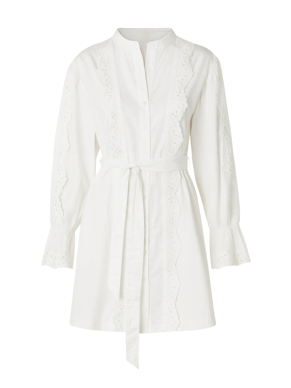 Lorelai Tunic Dress in Ivory by Rebecca Taylor