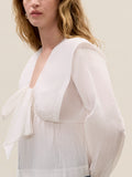 Marietta Cape Blouse