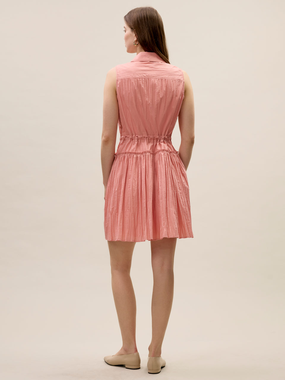 Marietta Shirt Dress in Sorbet by Rebecca Taylor