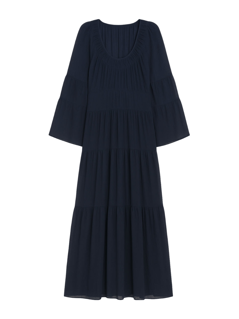 Skye Tiered Dress in Maritime Blue by Rebecca Taylor