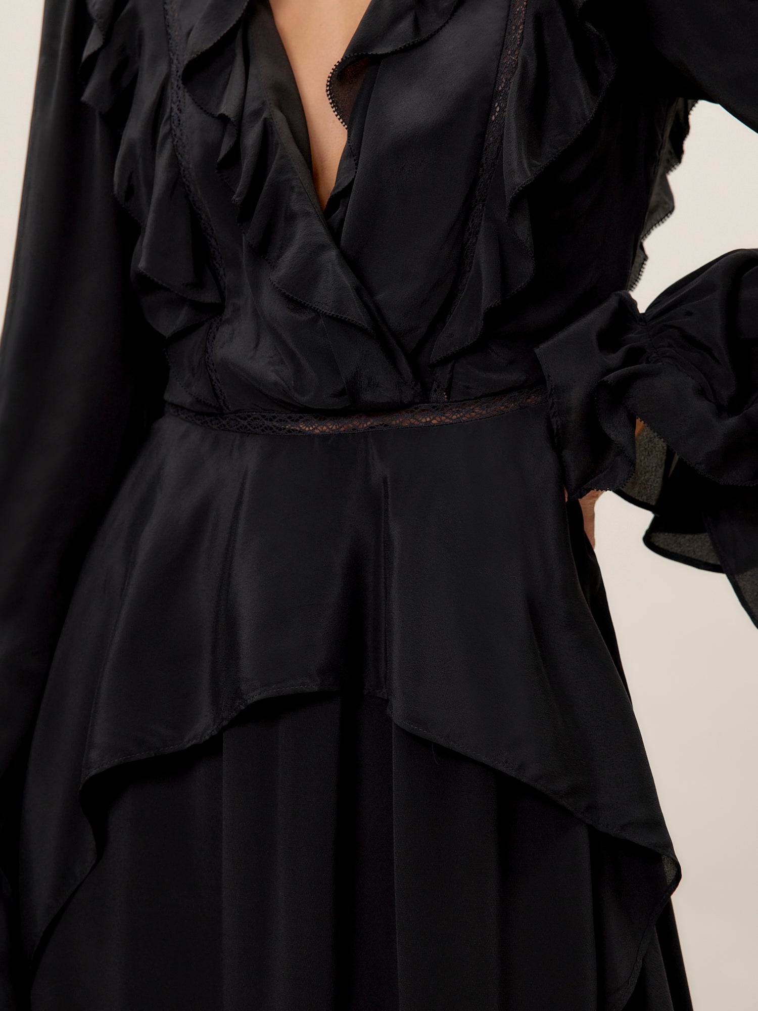 Lillith Dress in Black by Rebecca Taylor