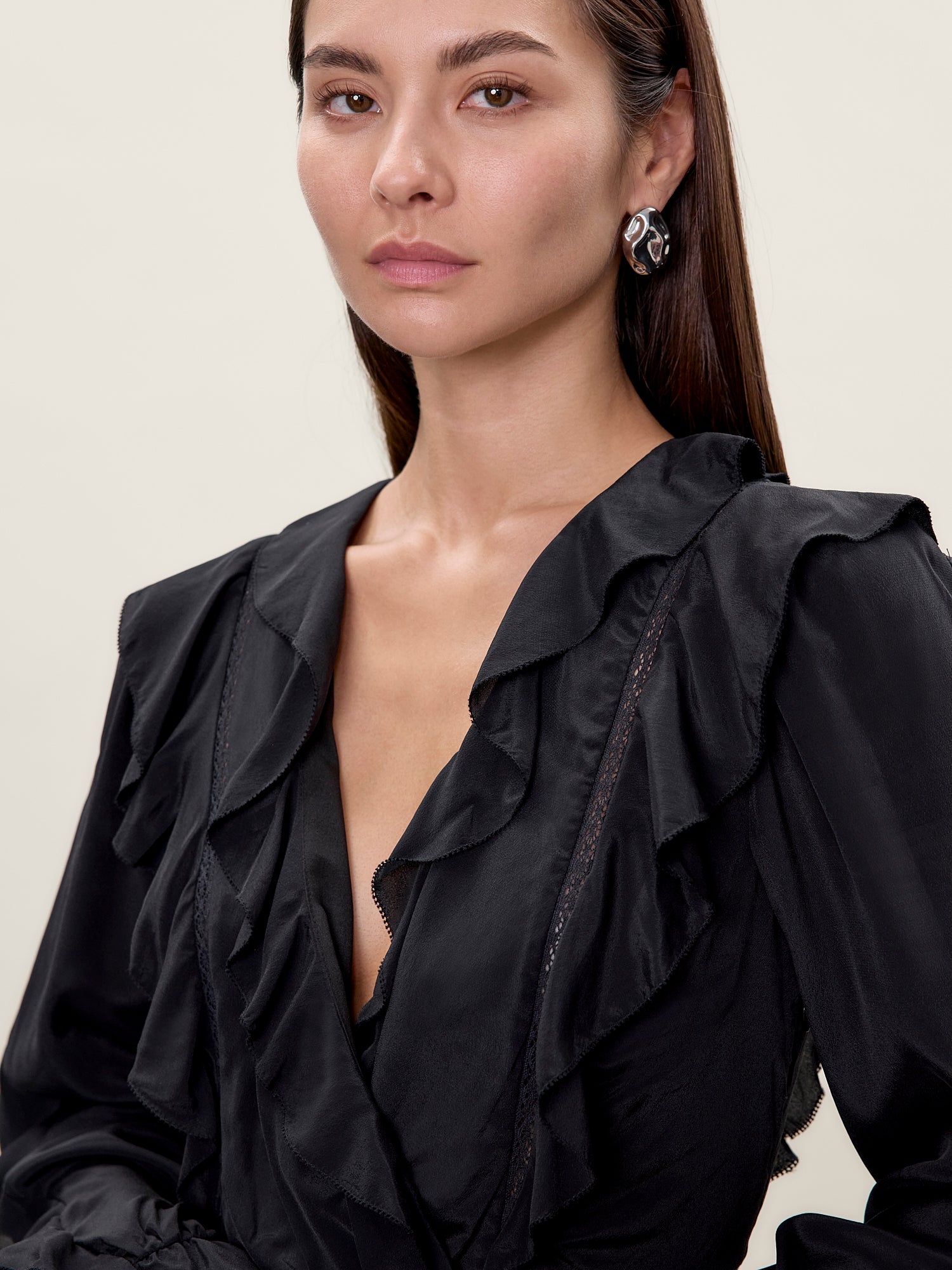 Lillith Dress in Black by Rebecca Taylor