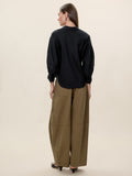 Stretch Linen Top
