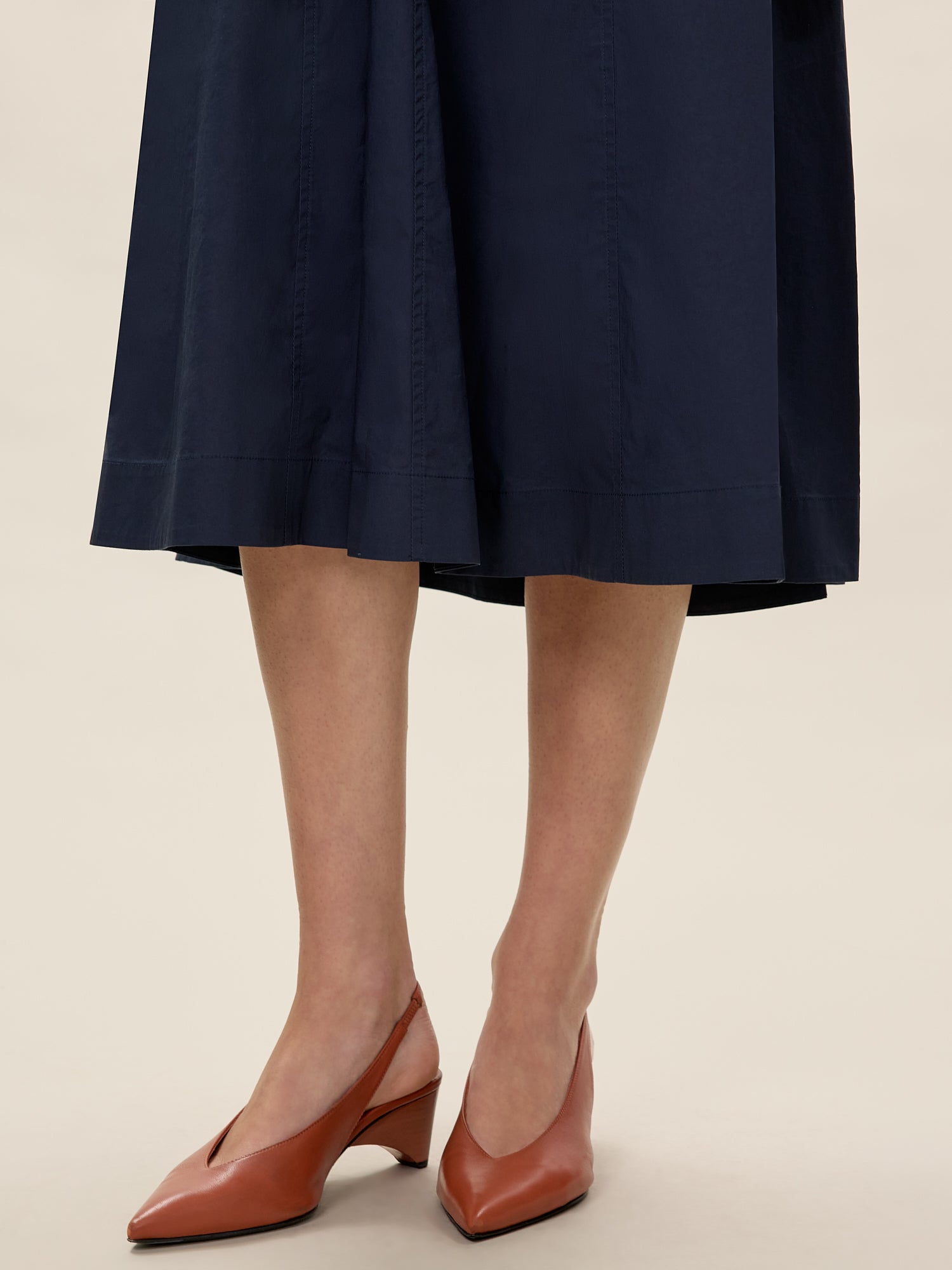 Aisley Poplin Dress in Navy by Rebecca Taylor