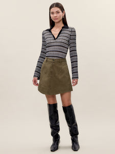 Carmen Garment Dyed Skirt