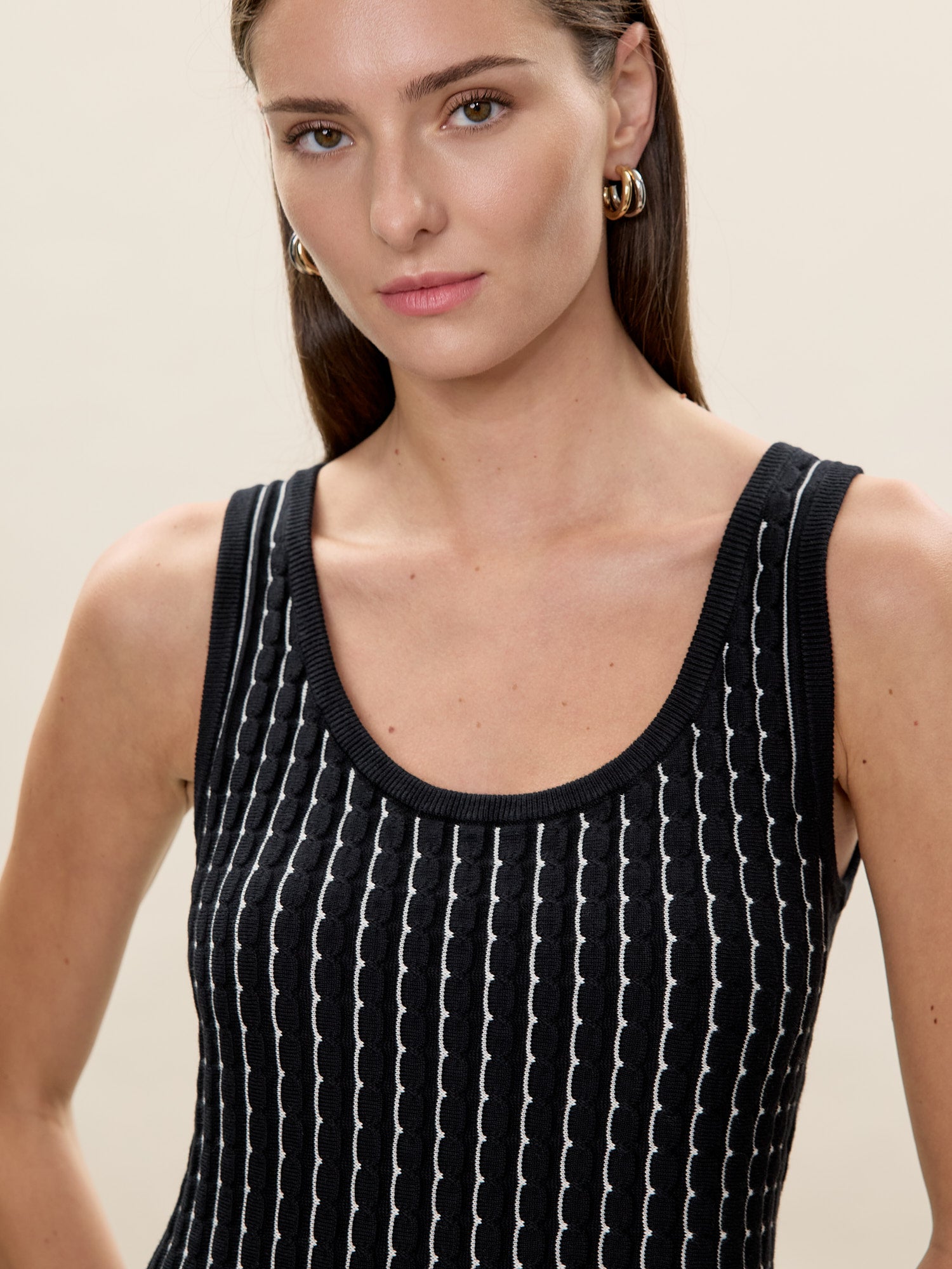 Dorothy Sweater Dress in Black by Rebecca Taylor