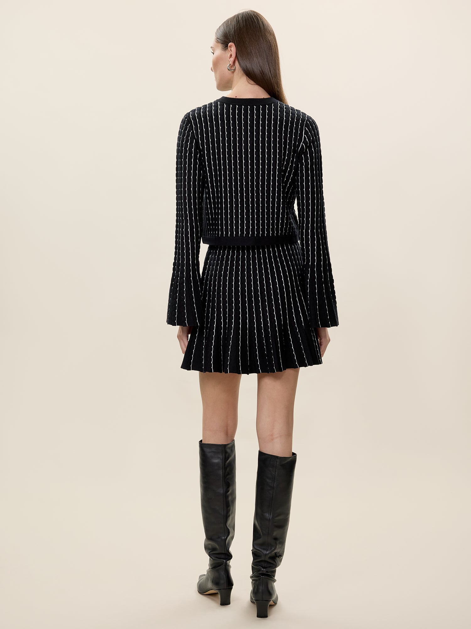 Dorothy Cardigan in Black by Rebecca Taylor