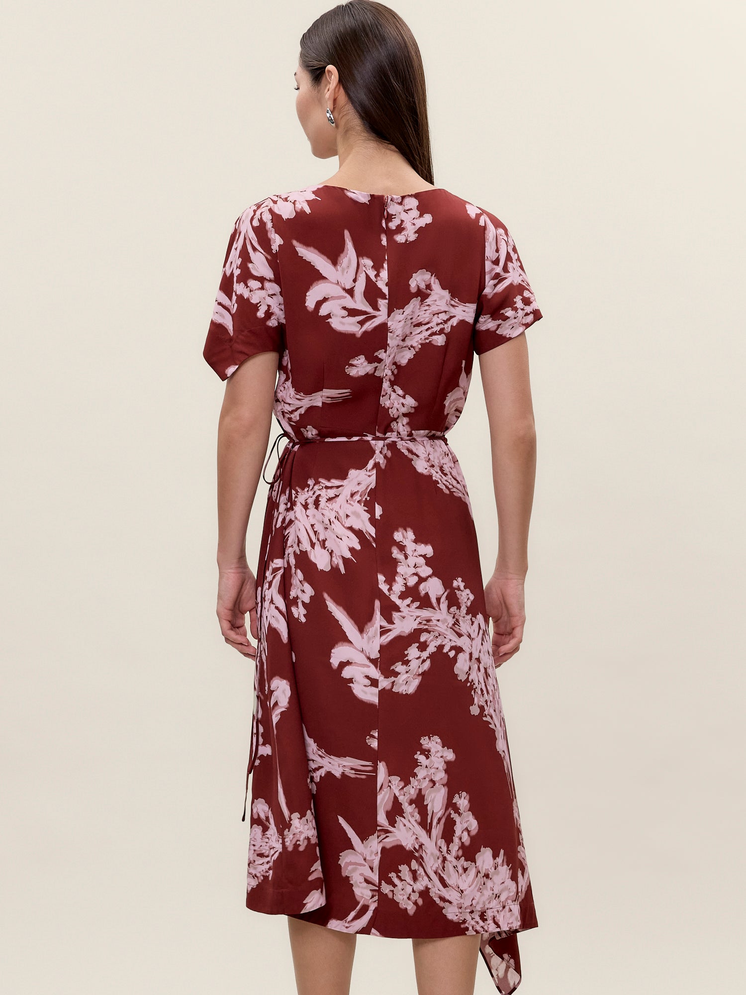 Ciara Wrap Dress in Aberdeen Combo by Rebecca Taylor