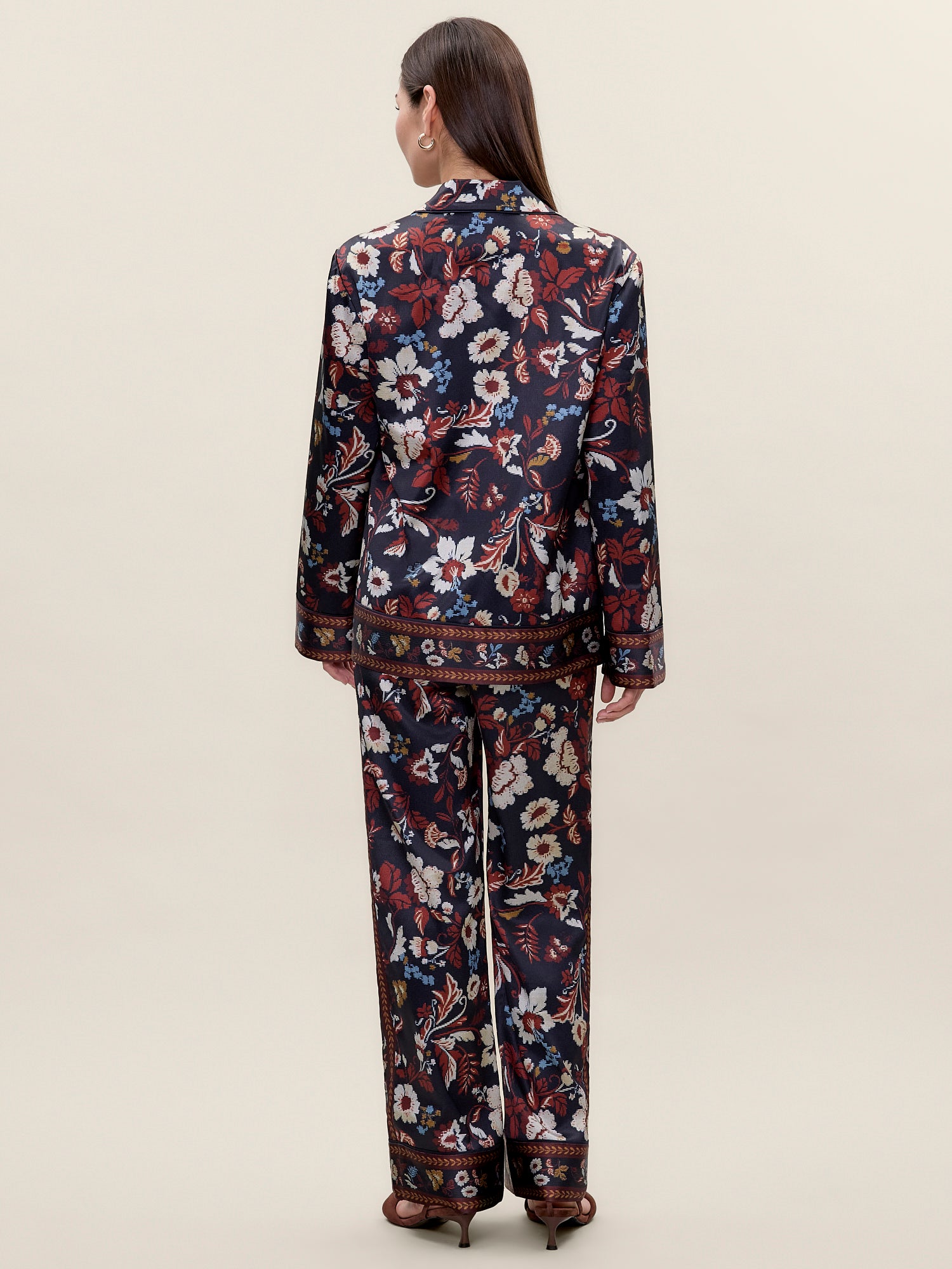 Selah Jacket in Navy Combo by Rebecca Taylor