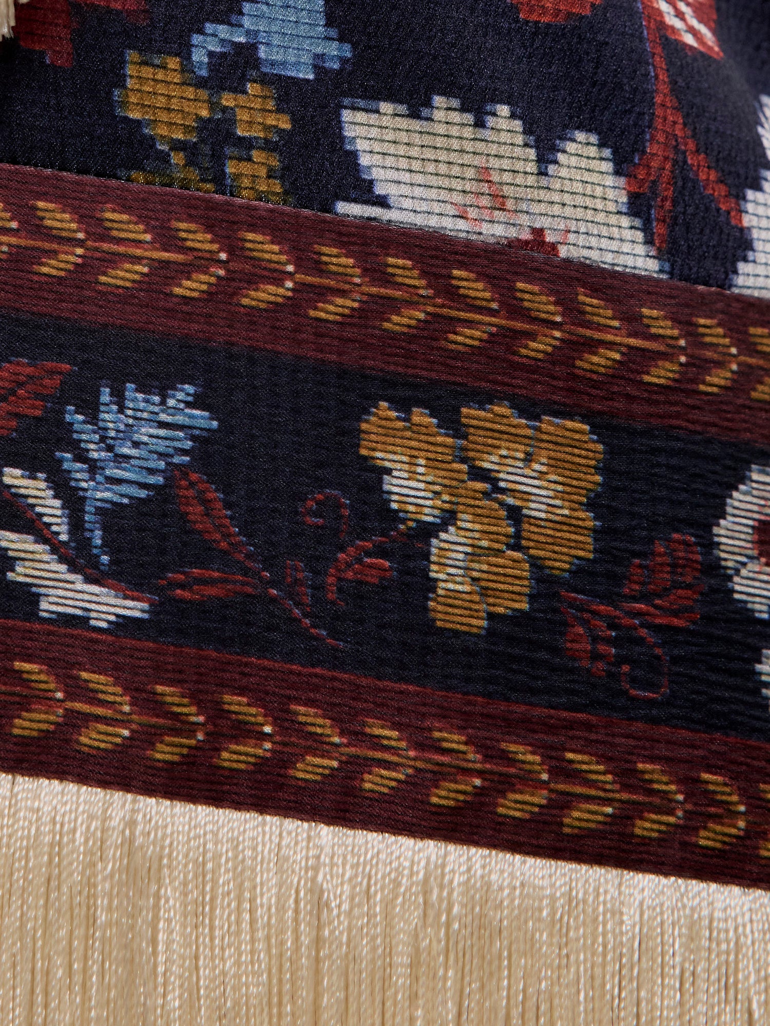 Selah Skirt in Navy Combo by Rebecca Taylor