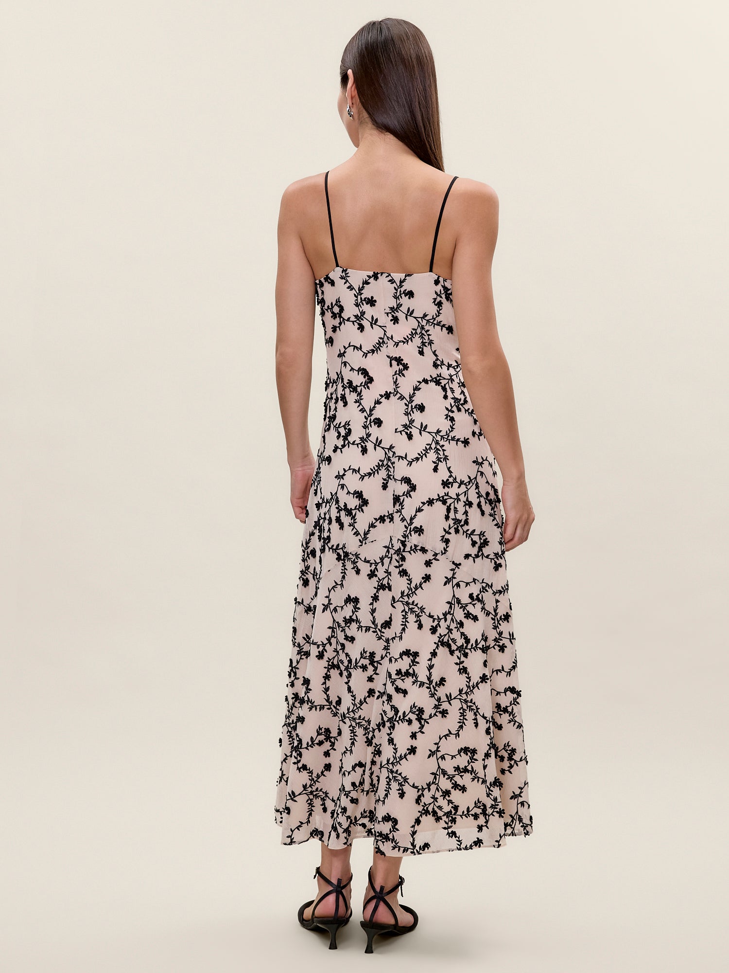 Marisol Dress in Antique White/Black by Rebecca Taylor