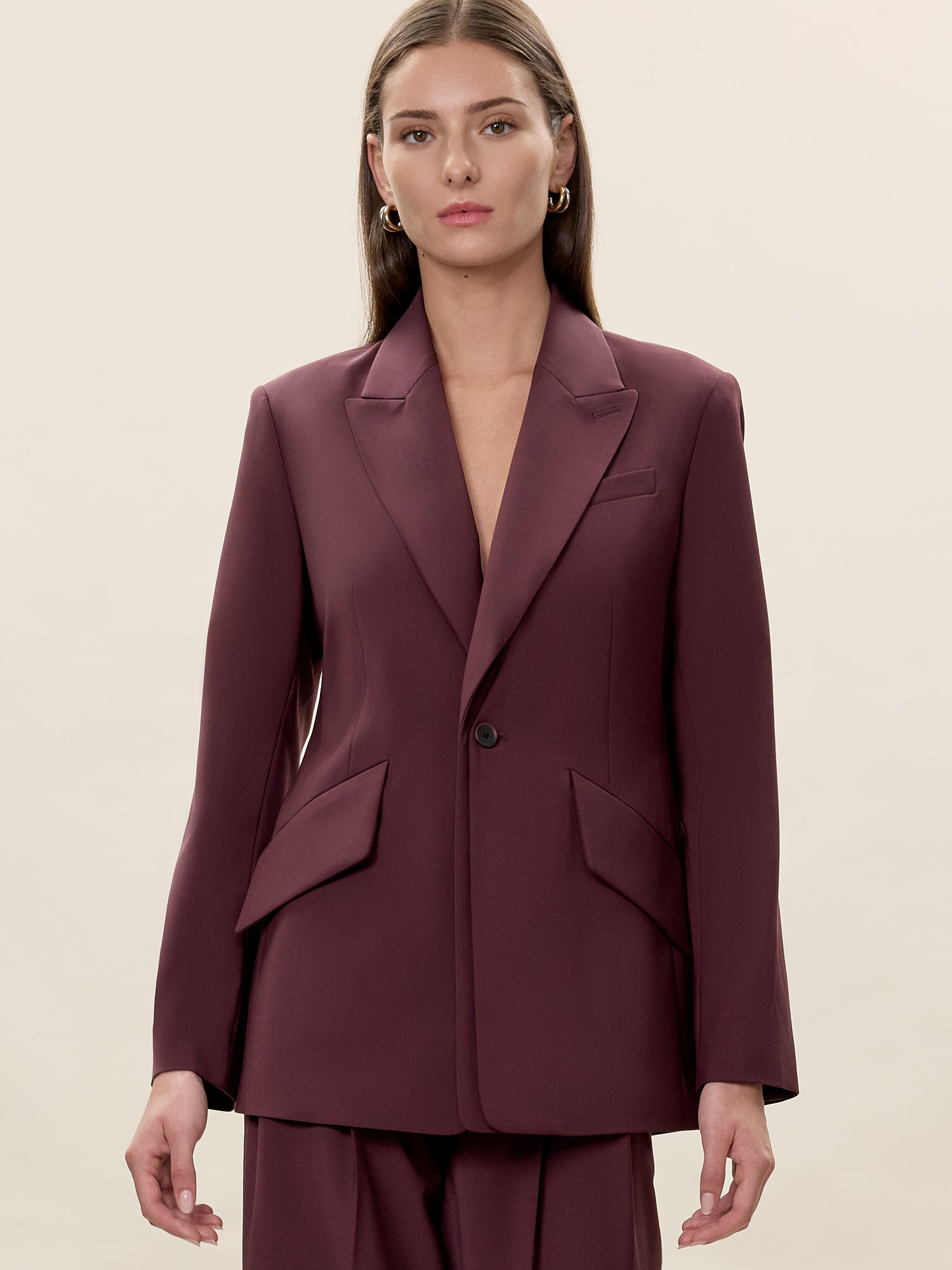 Stevie Blazer in Plum by Rebecca Taylor