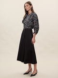 Aurelia Stretch Linen Top