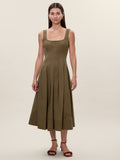Edith Garment Dyed Dress