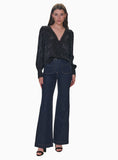 Audrey Jacquard Blouse
