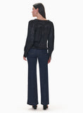 Audrey Jacquard Blouse