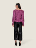 Audrey Jacquard Blouse