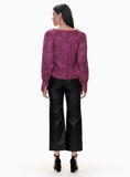 Audrey Jacquard Blouse
