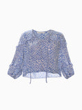 Charlotte Print Mix Blouse
