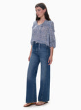 Charlotte Print Mix Blouse