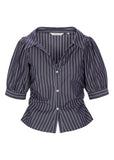 Isla Stripe Poplin Shirt