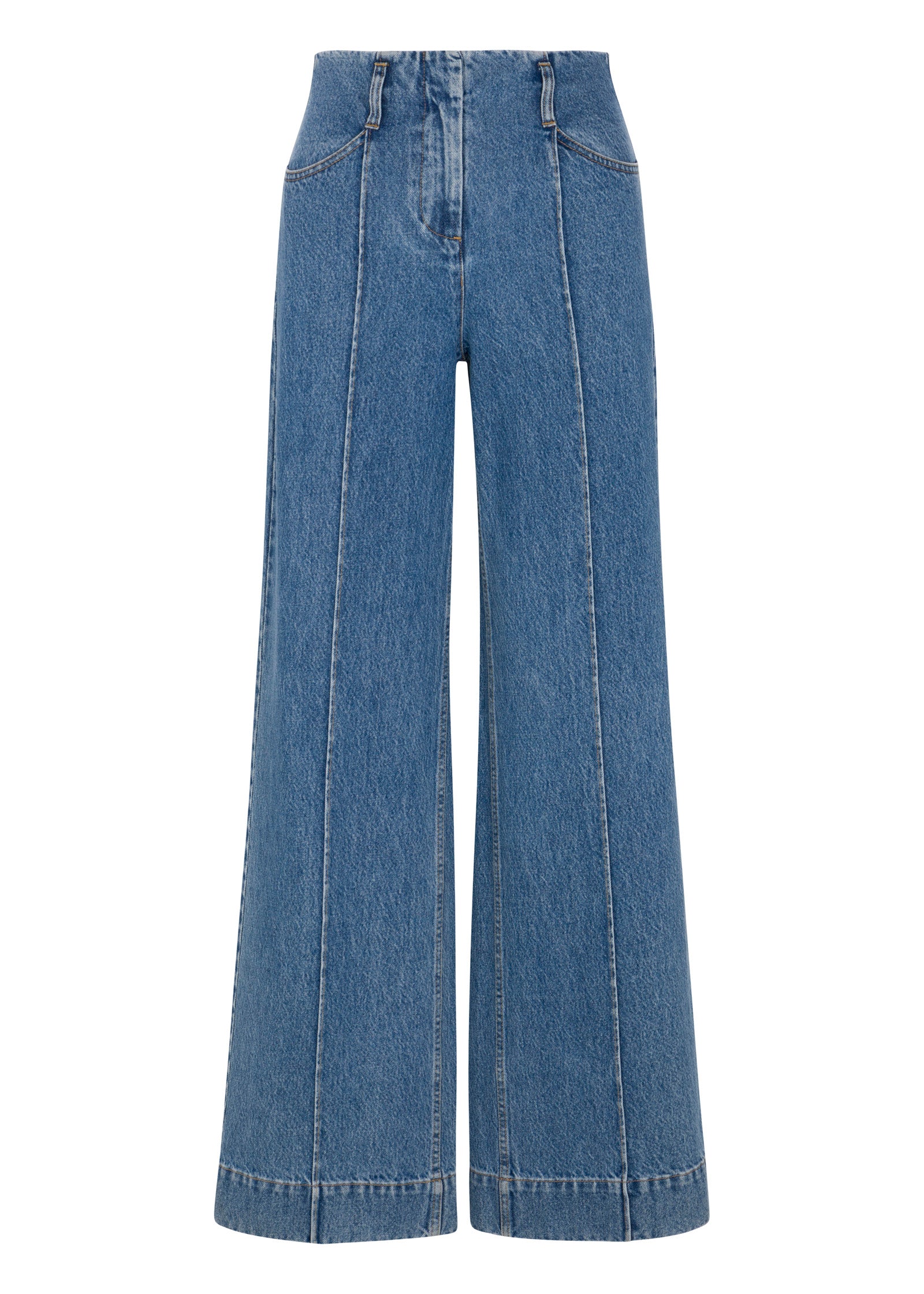 Dax Denim Pant in Dax Wash by Rebecca Taylor