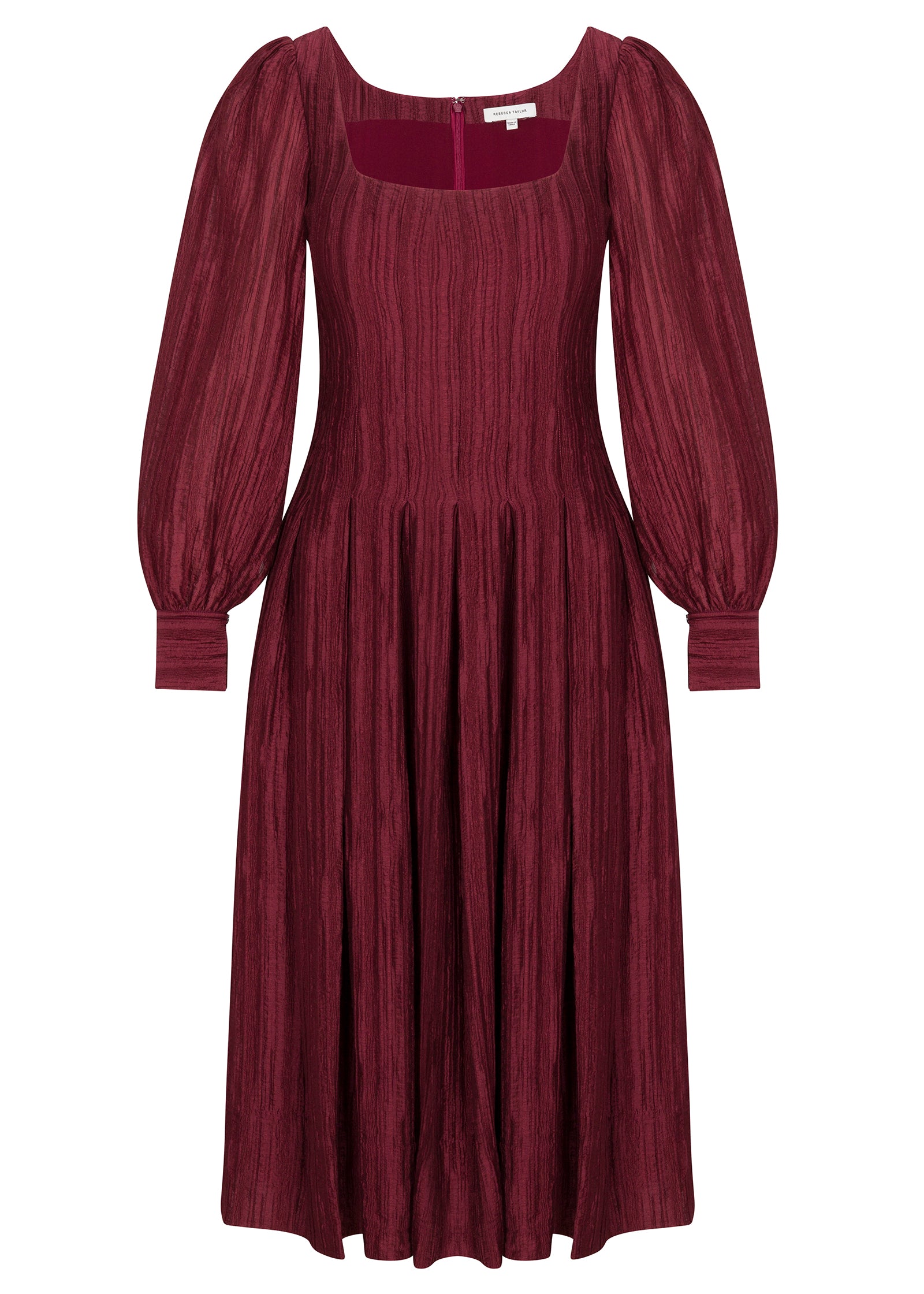 Olivia Dress in Sangria by Rebecca Taylor