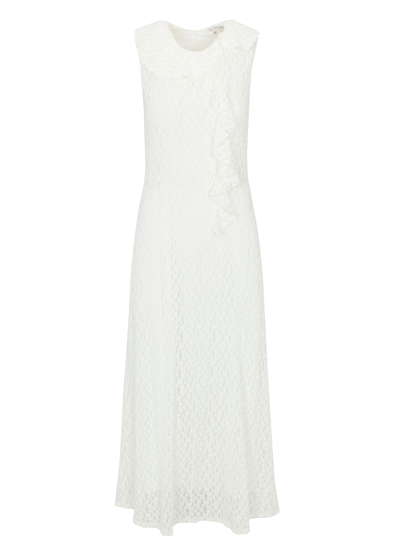 Fiona Stretch Lace Dress in White by Rebecca Taylor