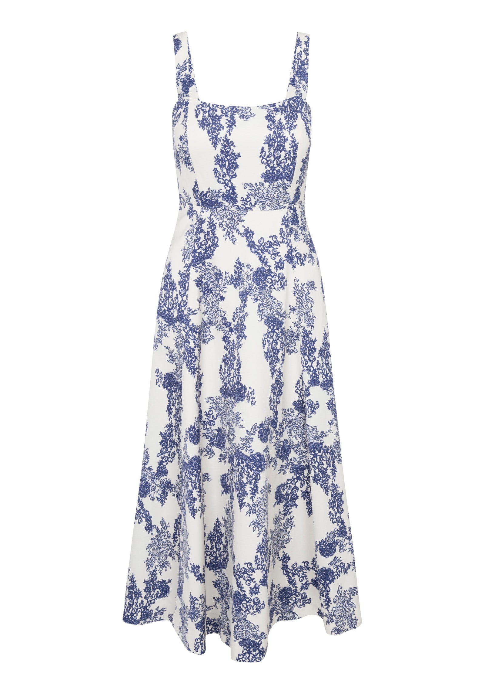 Lena Shine Dress in Ivory Toile Combo by Rebecca Taylor