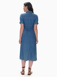 Victoria Chambray Shirt Dress