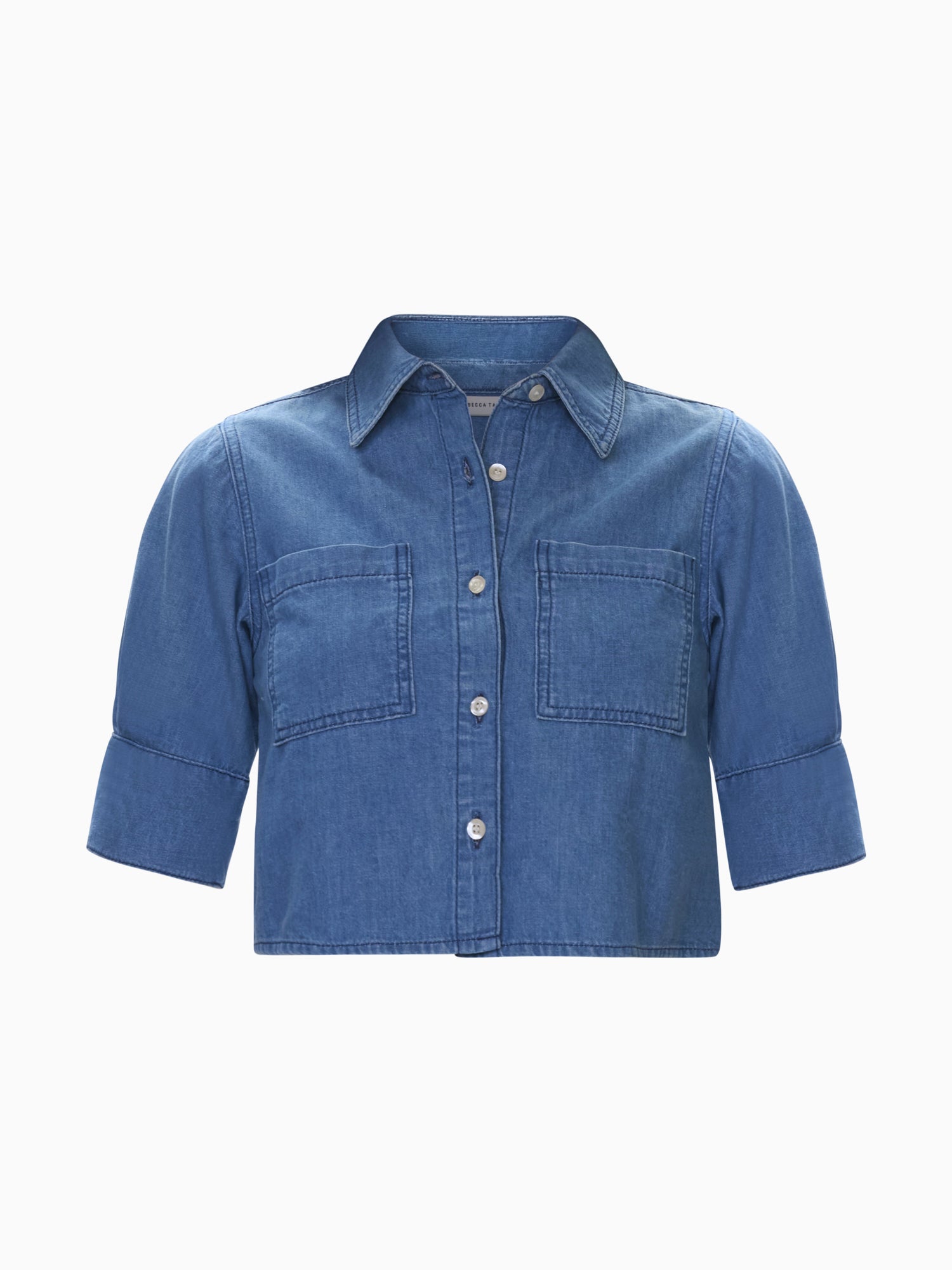 Victoria Chambray Shirt in Greenwich Wash by Rebecca Taylor