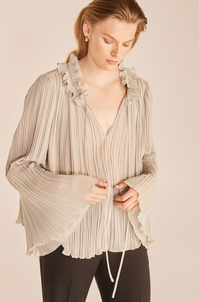 Petal Blouse in Celadon by Rebecca Taylor