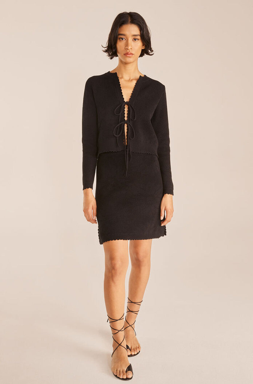 Sunflower Skirt in Black by Rebecca Taylor