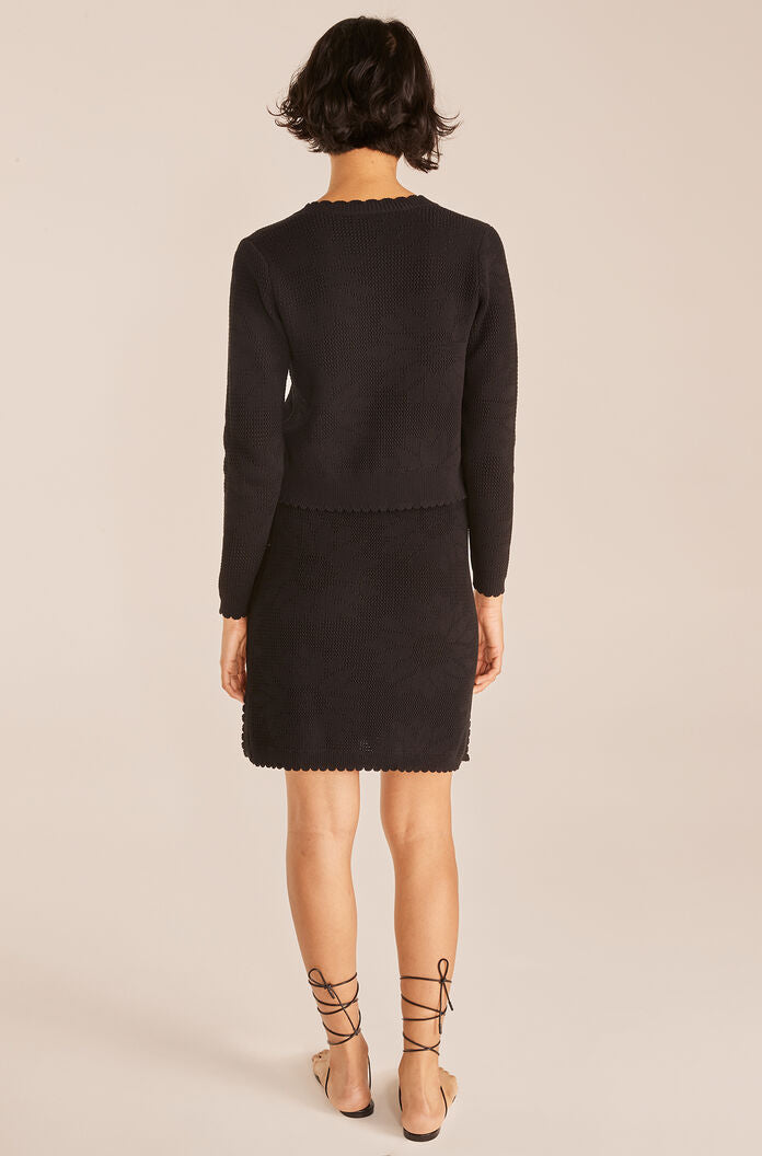 Sunflower Skirt in Black by Rebecca Taylor