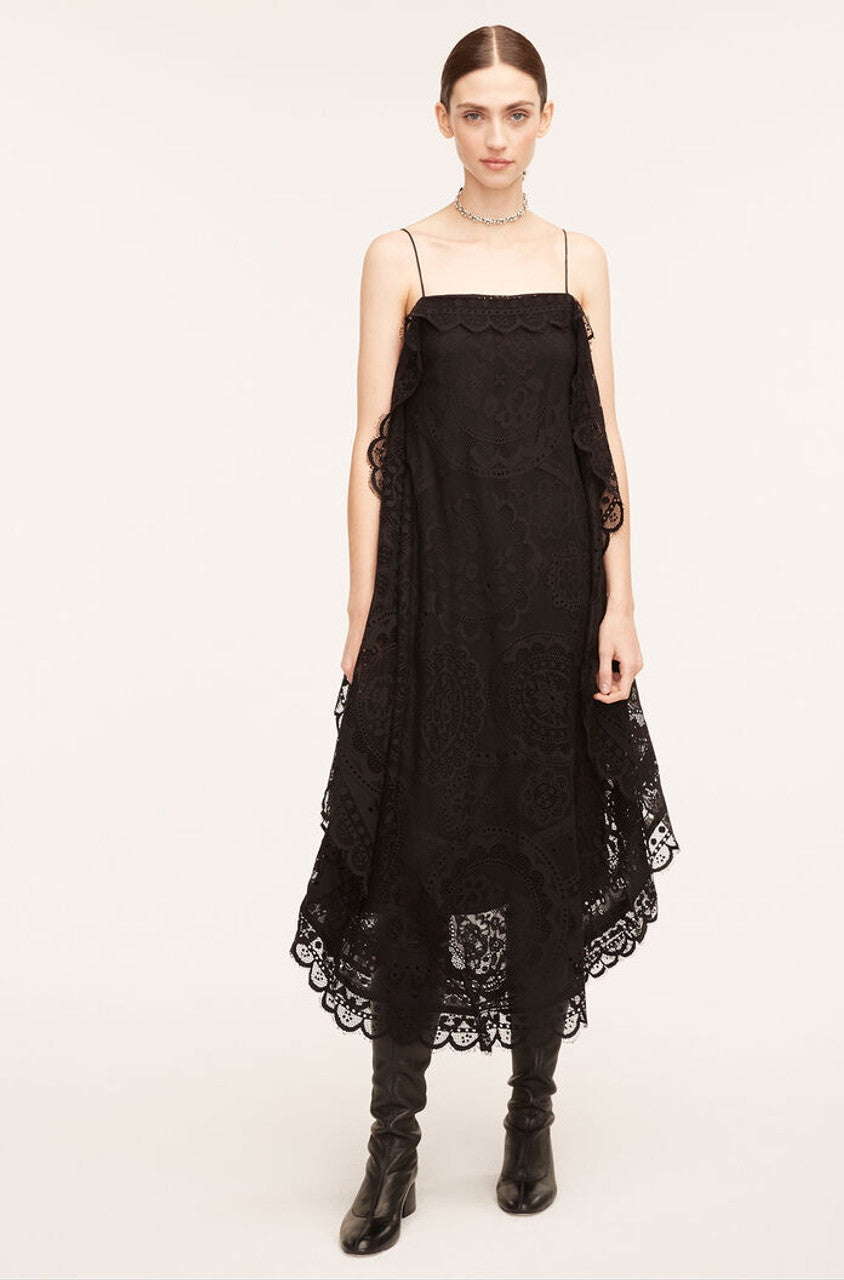 Doily Lace Dress in Black by Rebecca Taylor