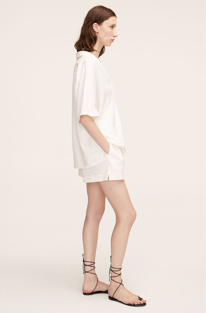 Pajama Linen Short in Full Moon by Rebecca Taylor