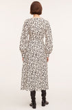 Paige Fleur Drawsting Long Sleeve Dress