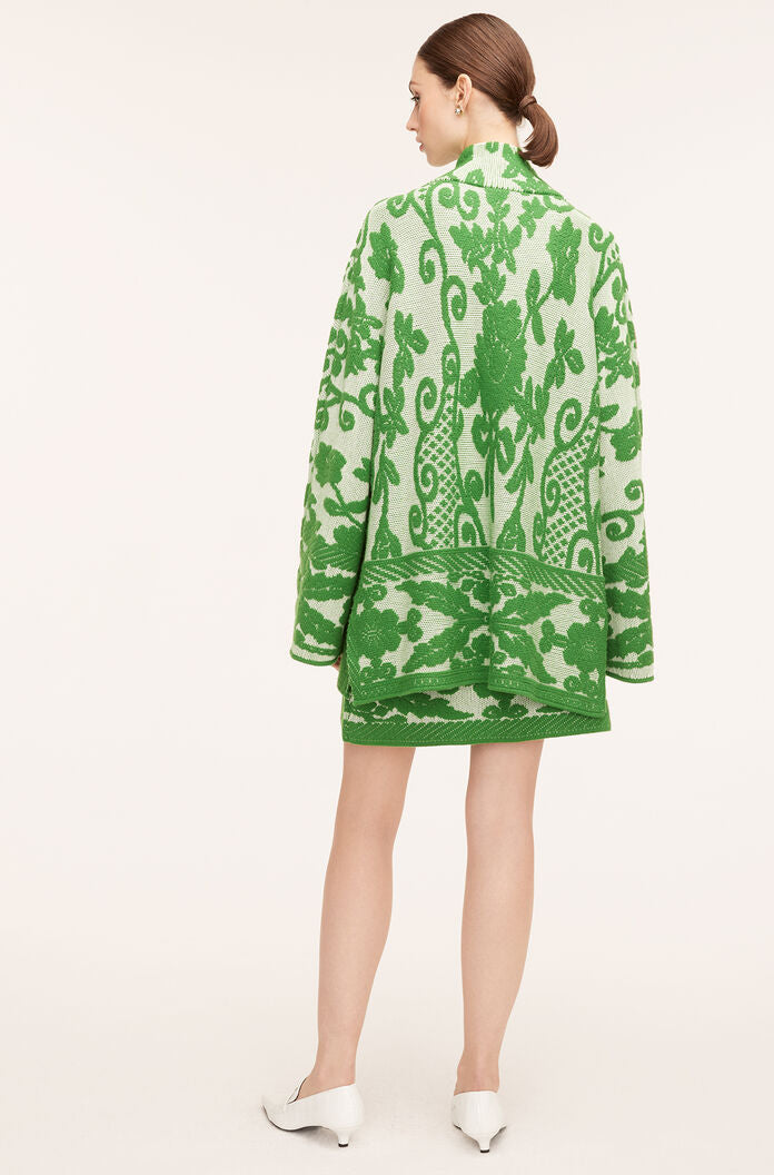 Tapestry Jacquard Skirt in Tapestry Fleur Golf Combo by Rebecca Taylor